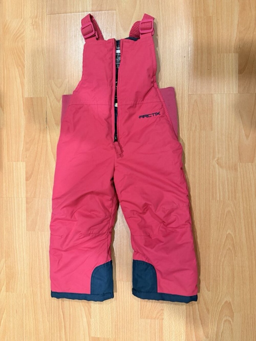 Arctix Classic Toddler Snow Bib, pink Overalls, Size 3T jumpsuit